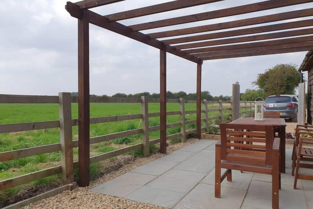 Fieldside Barn Apartment Long Wittenham Luaran gambar